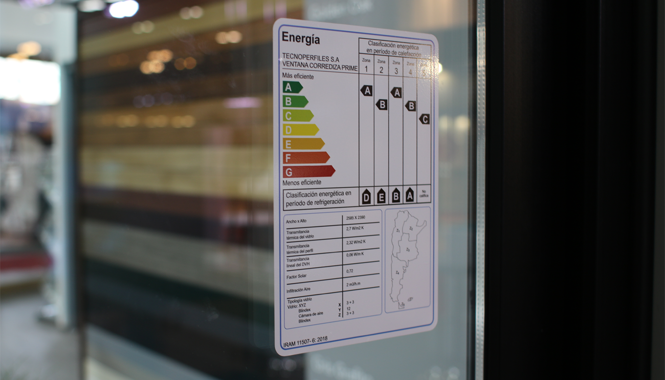 Eficiencia energética: Objetivo de la etiqueta - pvc pórtico ventanas de pvc
